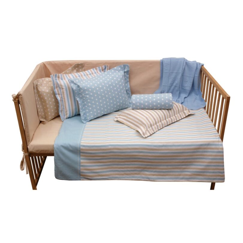 Μαξιλαροθήκη 35x40+4 Baby Mix & Match 73 Σιέλ - Image 2