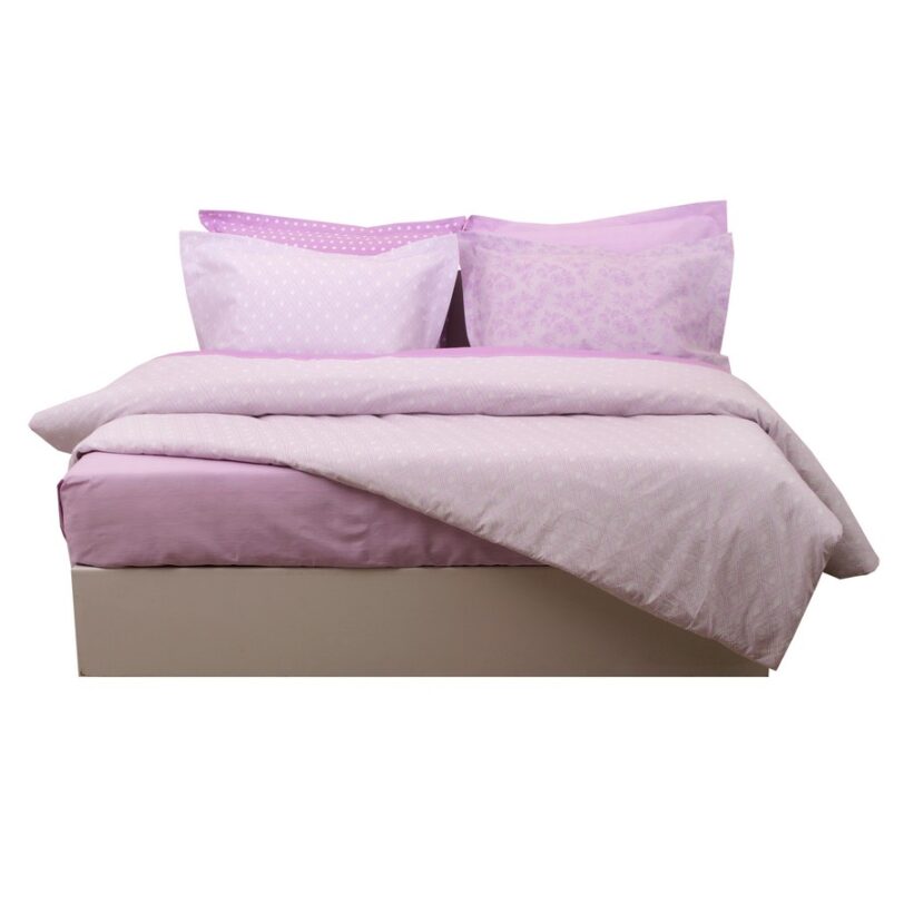 Σεντόνι King Size 280x270 Mix & Match 45 Λιλά - Image 3
