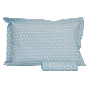 Σεντόνι Ημίδιπλο 170x270 Mix & Match 72 Σιέλ