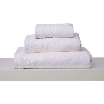 Σετ 3 Πετσέτες 30x50, 50x100, 70x140 Soft 6 Ivory