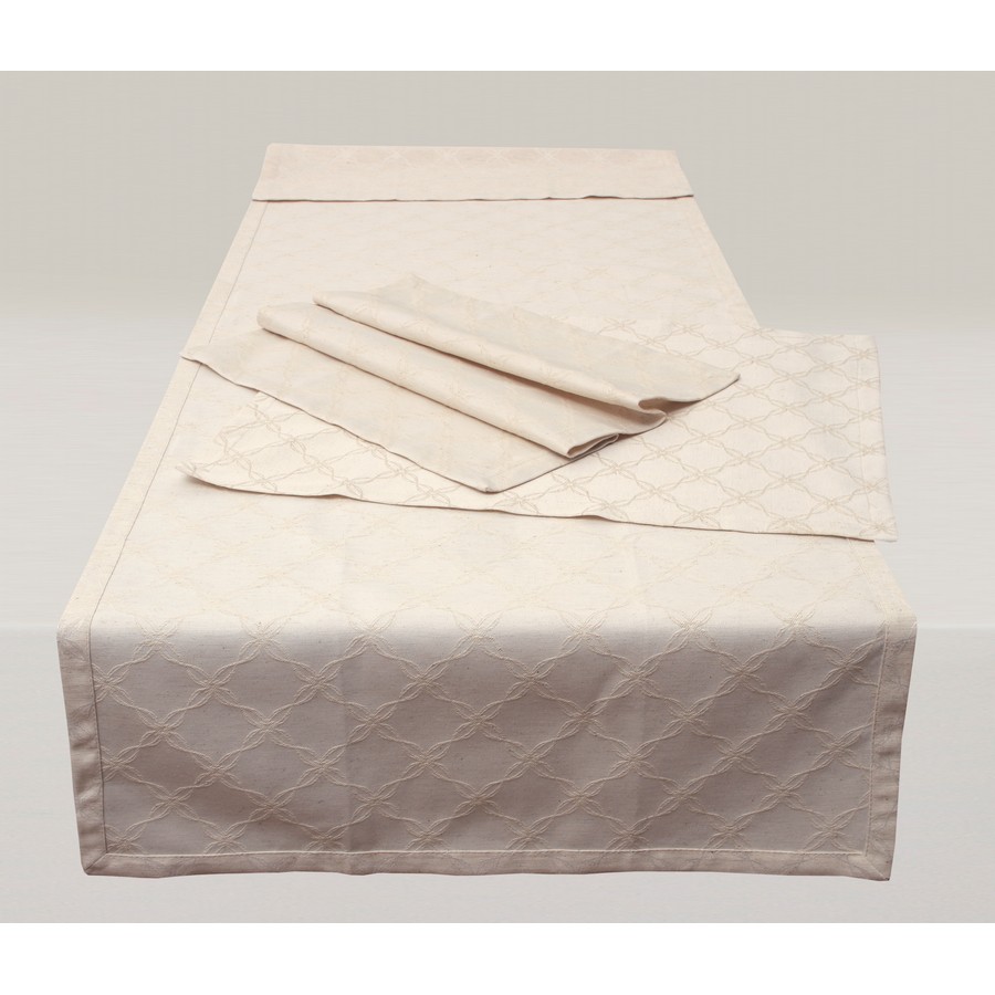 Σετ 2 Τεμ Ράνερ Αλέκιαστα 50x150 Caroline Linen