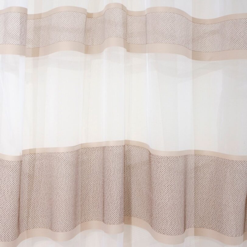 Κουρτίνα με Τρέσα 140x270 Cuba 7 Beige - Image 2