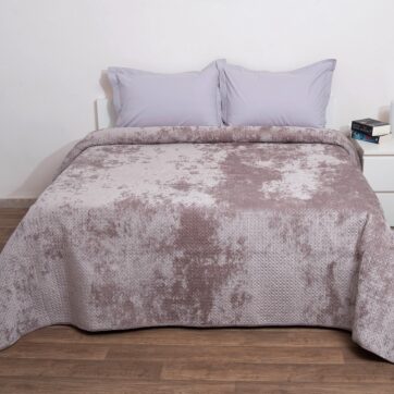 Κουβερτώριο Velvet Ημίδιπλο 160x220 Verona Linen