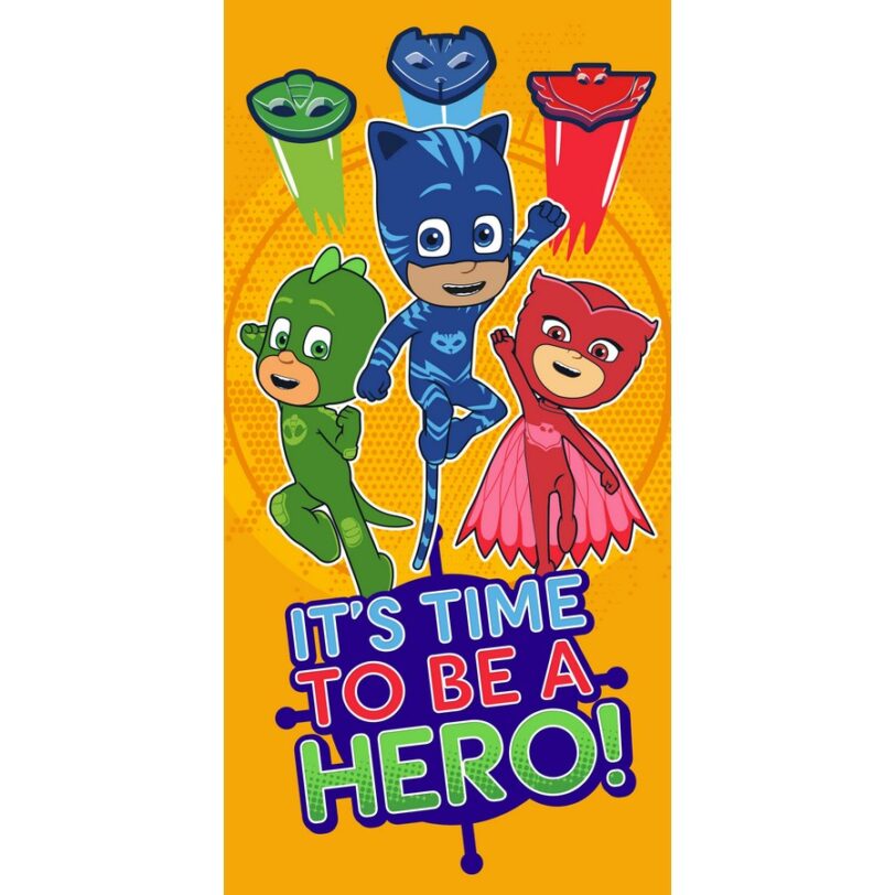 Πετσέτα Σώματος Βελουτέ 70x140 PJ Masks 2