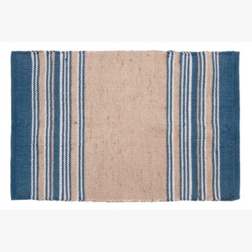 Ταπέτο Jute 60x90 Τζούνο Μπλε