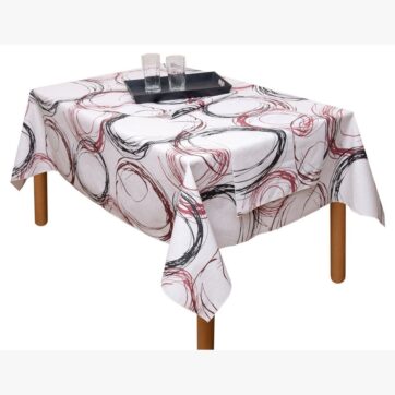 Τραπεζομάντηλο Αλέκιαστο 70x70 Τάνια Κόκκινο