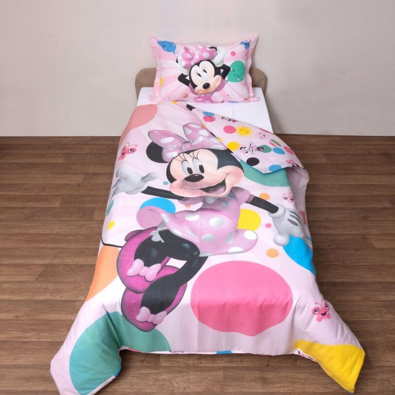 Σετ Παπλωματοθήκη 2 Όψεων Μονή 160x200 Minnie 51