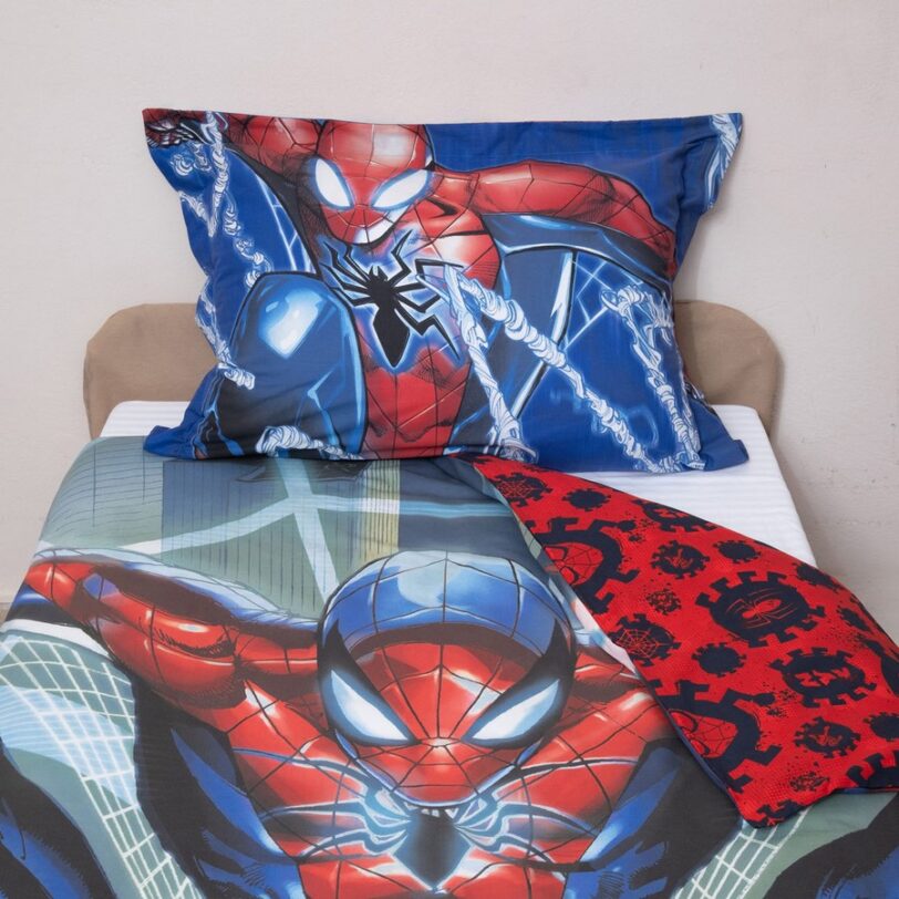 Σετ Παπλωματοθήκη 2 Όψεων Μονή 160x200 Spiderman 51 - Image 3