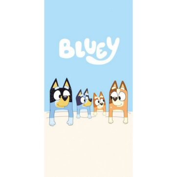 Πετσέτα Σώματος Βελουτέ 70x140 Bluey