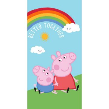 Πετσέτα Σώματος Βελουτέ 70x140 Peppa 13