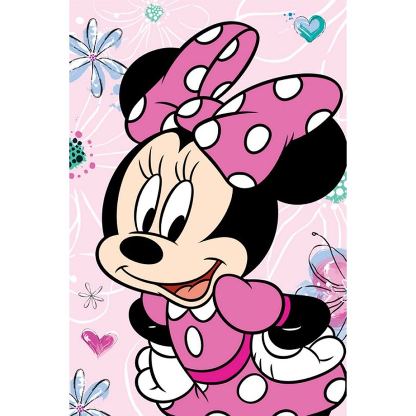 Κουβέρτα Fleece Κούνιας 100x150 Minnie 12 - Image 3