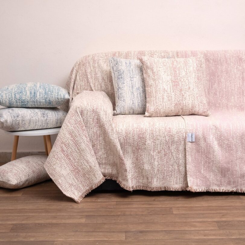 Ριχτάρι Τετραθέσιος 180x320 1452 Blush Pink