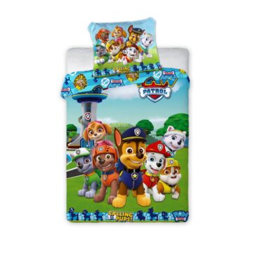 Σετ Παπλωματοθήκη 2 Όψεων Κούνιας 100x135 Paw Patrol 60