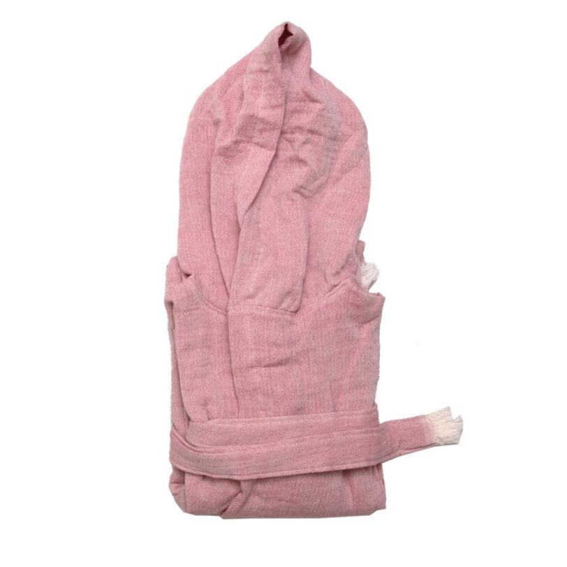 Μπουρνούζι Μουσελίνα Small/Medium Adelina 3 Blush Pink - Image 2
