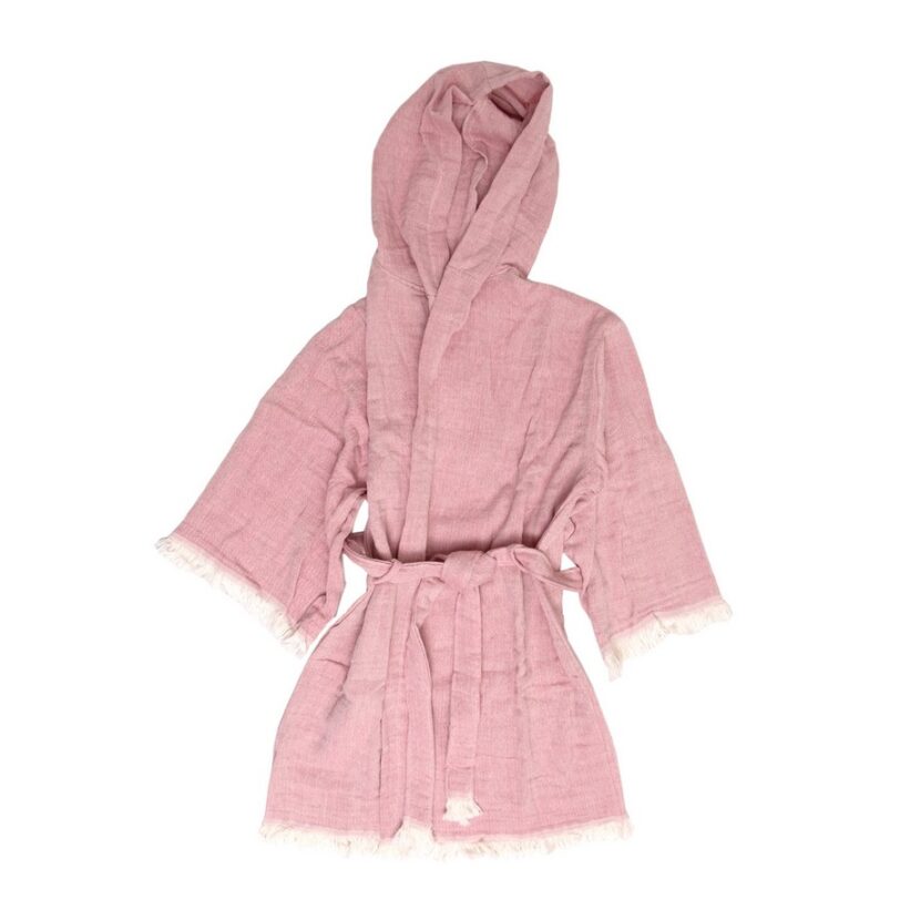 Μπουρνούζι Μουσελίνα Small/Medium Adelina 3 Blush Pink