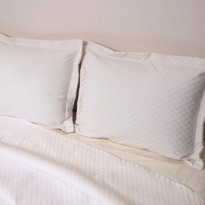 Κουβέρτα Polycotton Ημίδιπλη 170x260 Δήλος Εκρού - Image 2