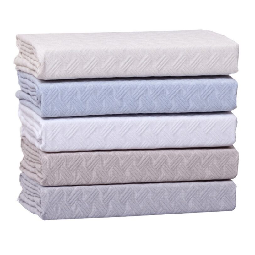 Κουβέρτα Polycotton Αγκαλιάς 80x115 Δήλος Γκρι - Image 3