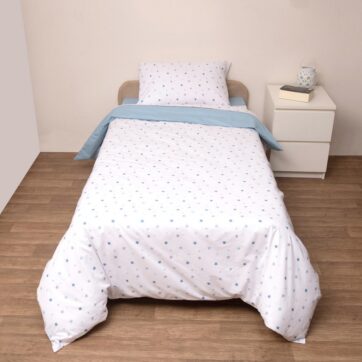 Σετ Πάπλωμα Μονό 160x240 Ίκαρος Σιέλ