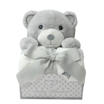 Σετ 2 τεμ Κουβέρτα Αγκαλιάς, Λούτρινο σε Κουτί Δώρου 721