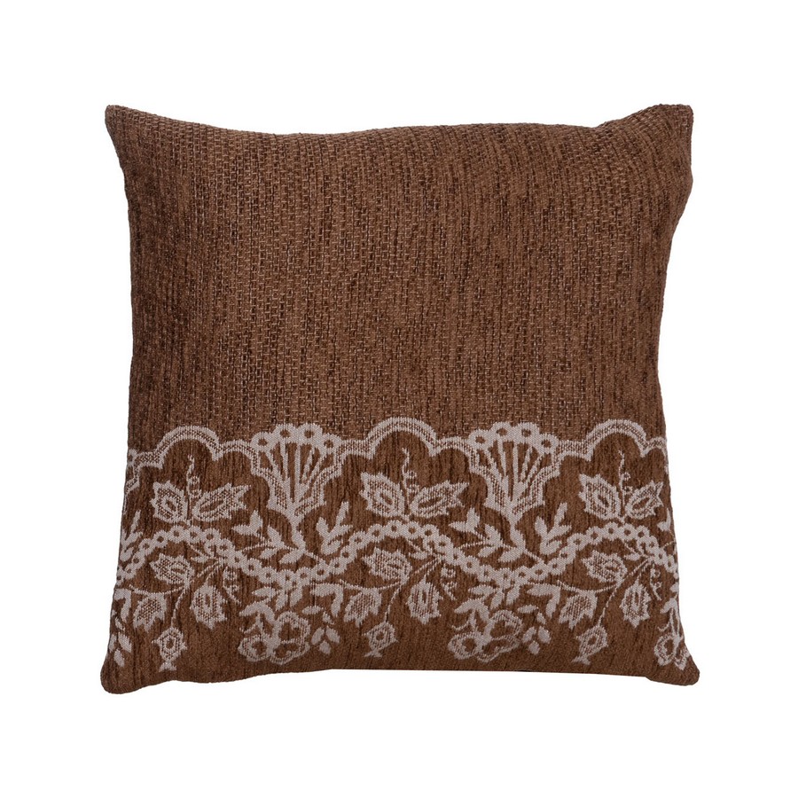 Μαξιλαροθήκη Τεμάχιο Διακοσμητική 42x42 1458 Brown