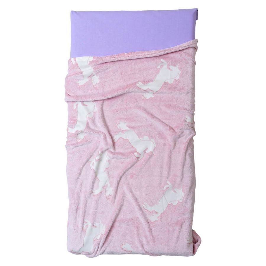 Κουβέρτα Φωσφοριζέ Flannel Fleece Κούνιας 100x150 Κορνηλία