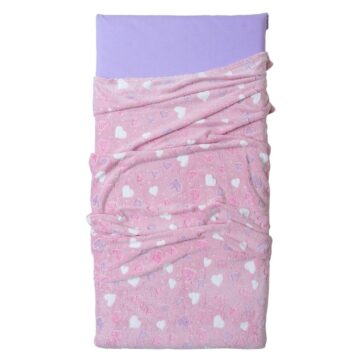 Κουβέρτα Φωσφοριζέ Flannel Fleece Αγκαλιάς 75x90 Χάρτ