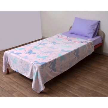 Κουβέρτα Φωσφοριζέ Flannel Fleece Μονή 150x200 Ιόλη